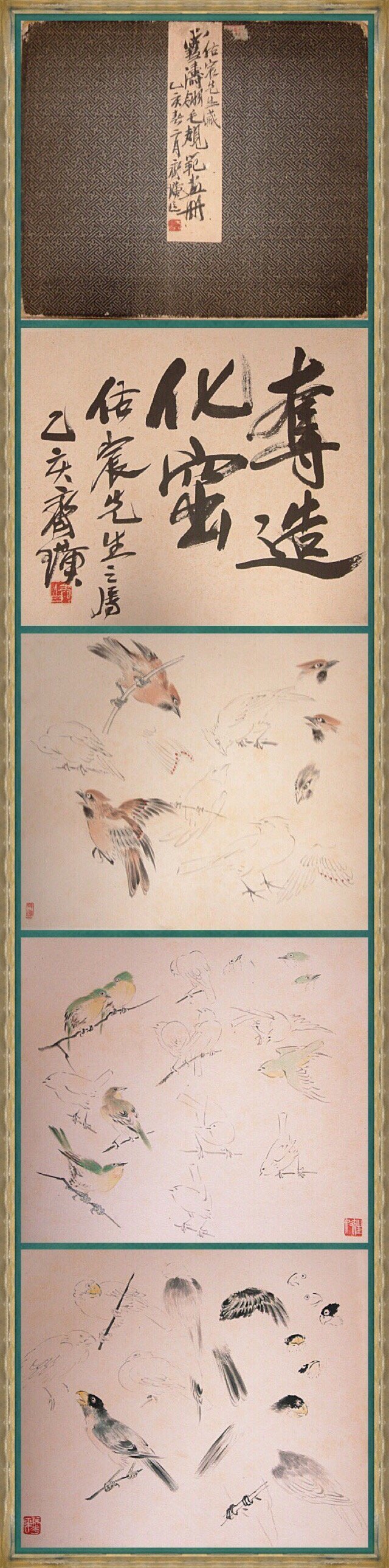  王雪涛 《王雪涛翎毛规范画册》画鸟技法