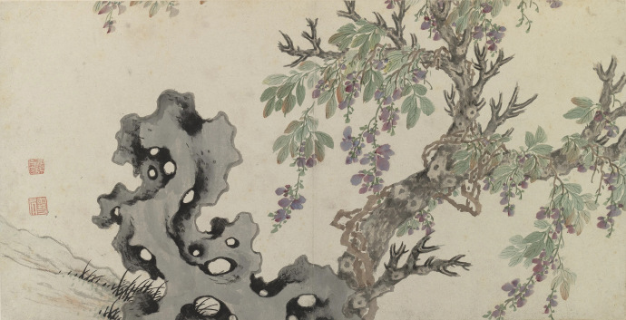 明 孙克弘《花鸟册》