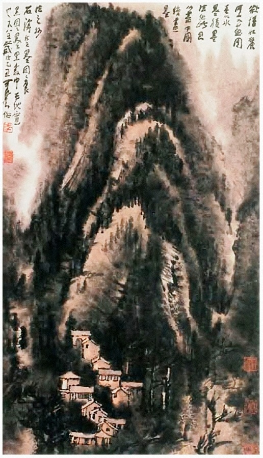 李可染《无限江山入画图》