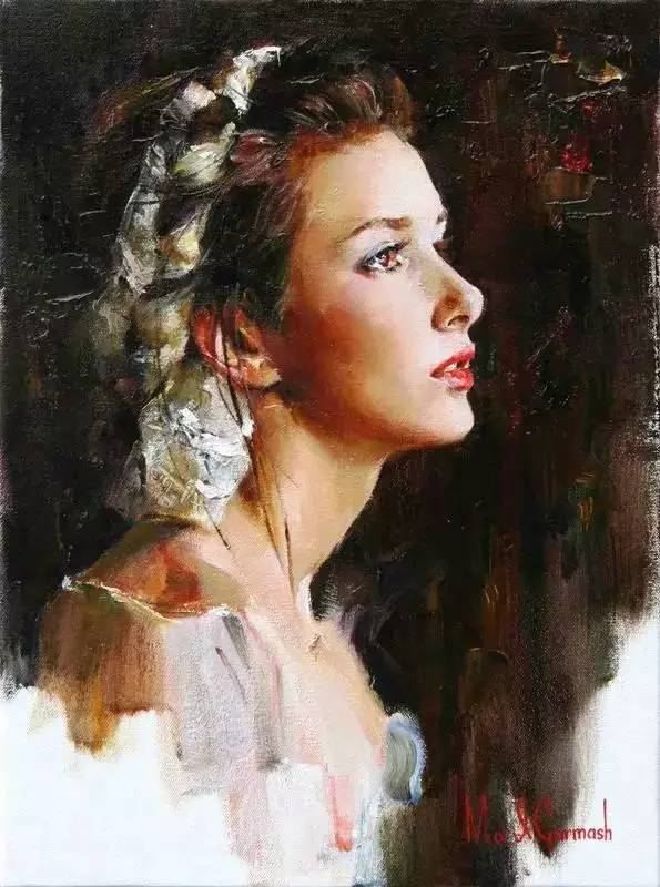 世界油画大师笔下65位优雅女性(一）