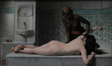 Edouard Debat-Ponsan《Massage》（按摩）