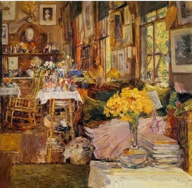 施尔德·哈森（Frederick Childe Hassam ）作品欣赏