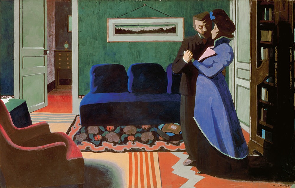 1899年Félix Vallotton《拜访》（The Visit）