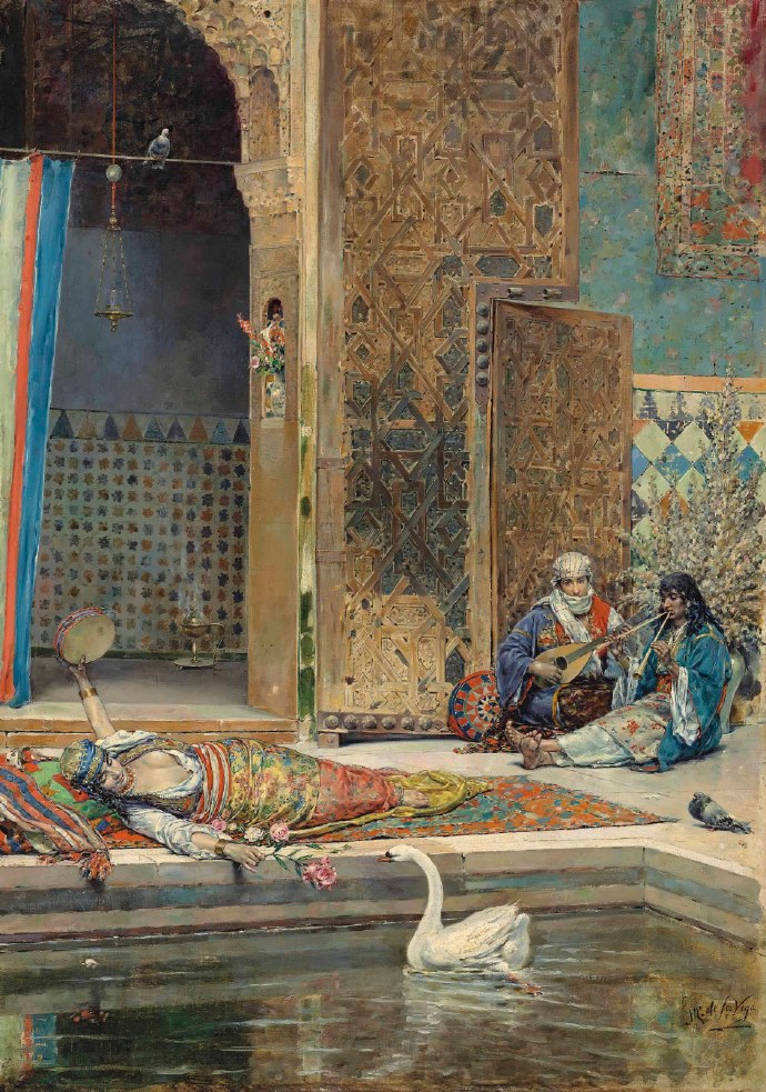 奥地利学院派画家Julius Victor Berger