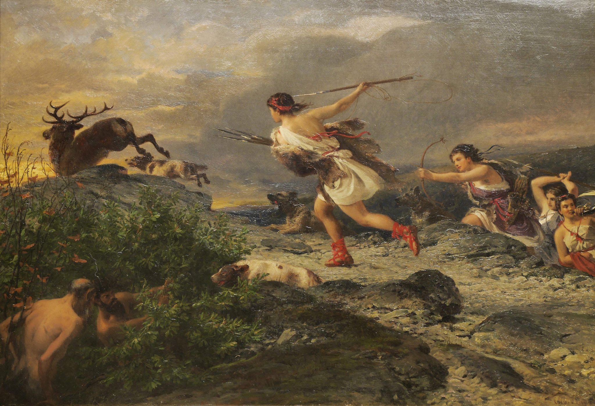 Nikolaus Baur《Diana Huntress》（狩猎的狄安娜）
