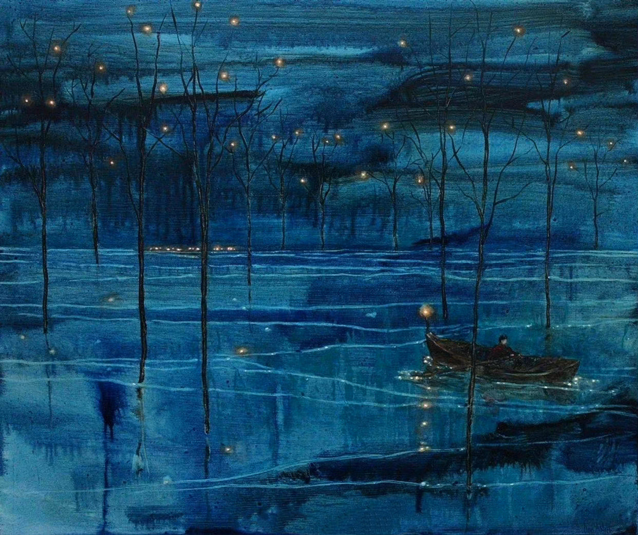 Daniel Ablitt 笔下的夜色《星河》