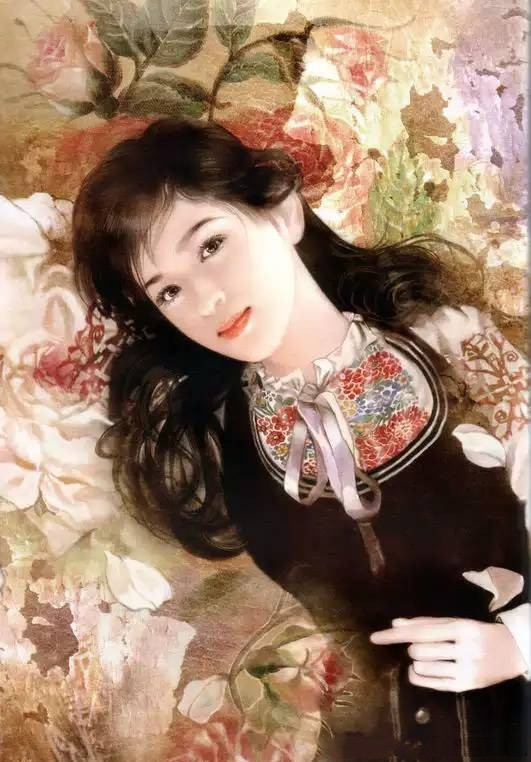 画家笔下的中华俄罗斯族美女