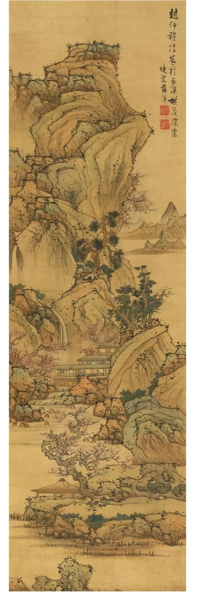 明.蓝瑛《仿赵仲穆山水》