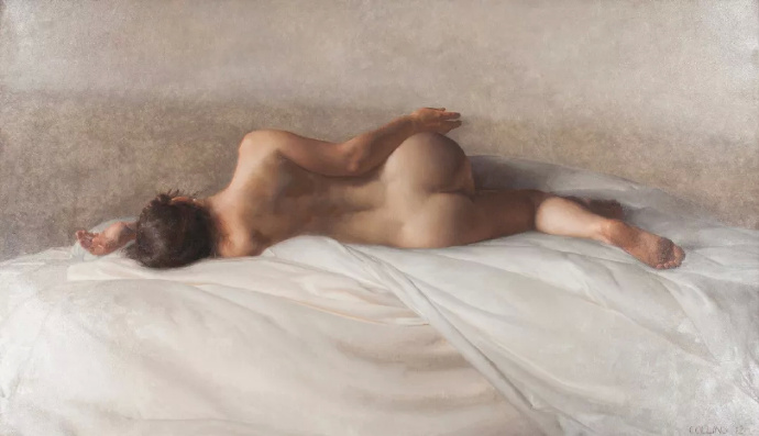 女性人体油画作品丨油画艺术家 雅各布·柯林斯