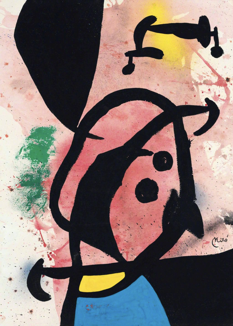 Joan Miro（胡安·米罗）作品欣赏