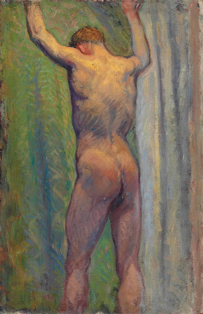 John Peter Russell《Standing Male Nude》