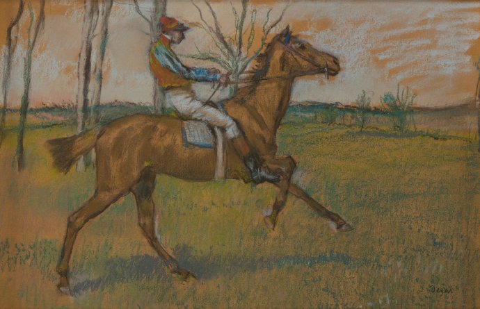 The Jockey 德加 赛马骑师
