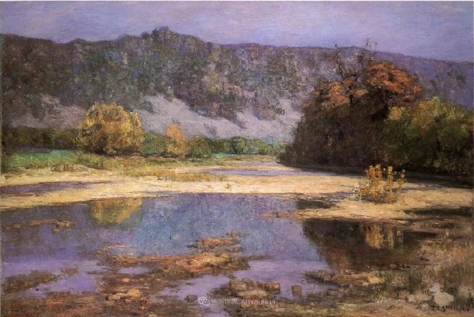 西奥多·克莱门特·斯蒂尔（Theodore Clement Steele）作品欣