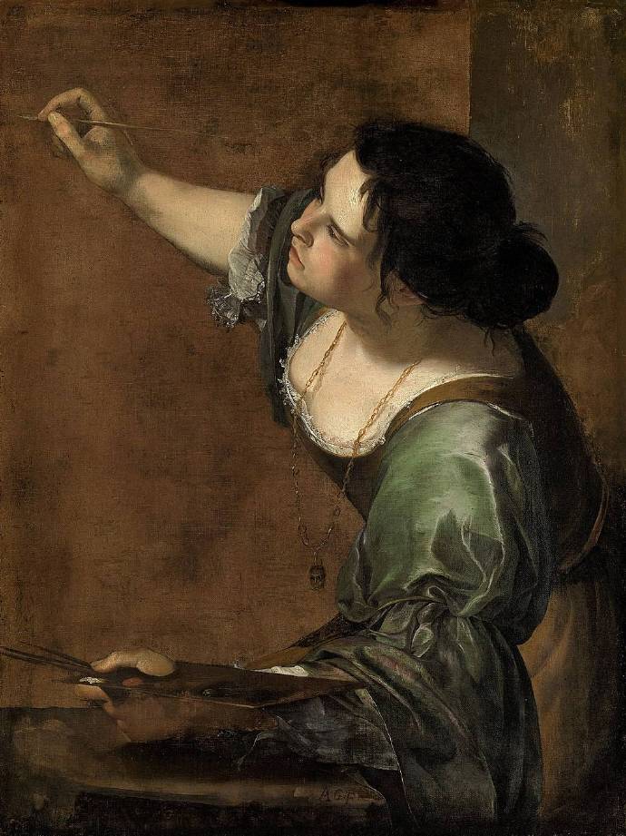 《Self-Portrait As The Allegory Of Painti