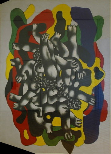 Fernand Léger（费尔南·莱热） 《The Divers》（跳水者）