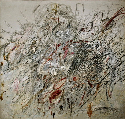 赛·托姆布雷《Leda And The Swan》(丽达与天鹅)