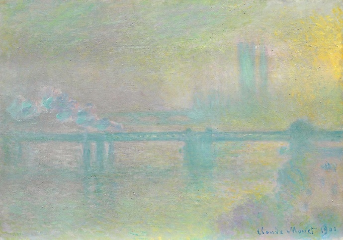 《查令十字桥》（Charing Cross Bridge，London）