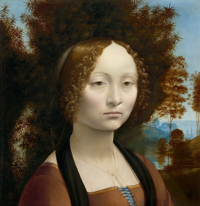 Leonardo da Vinci《Ginevra de' Benci》