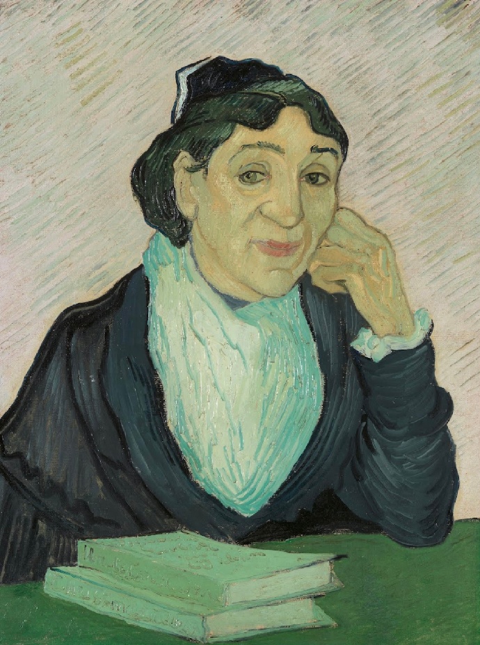 梵高《Portrait Of Madame Ginoux (L'Arlesien