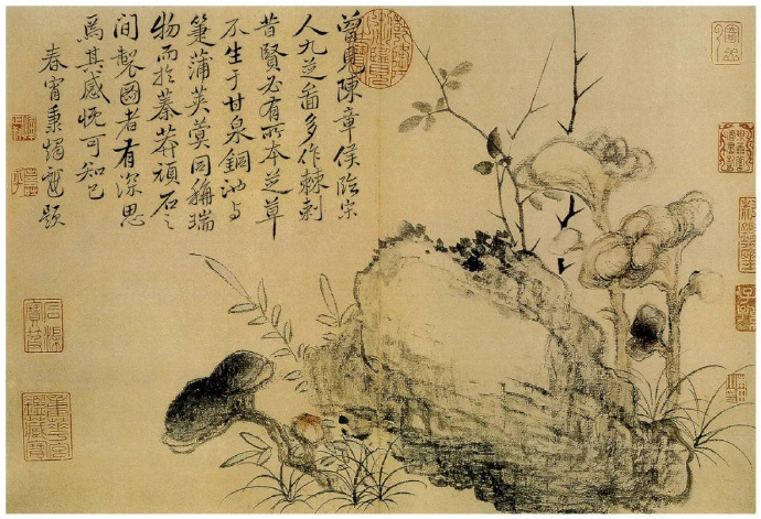 恽寿平《蔬果花卉册》