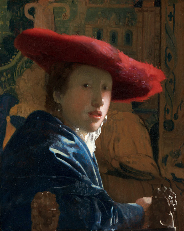 约翰内斯•维米尔《Girl With A Red Hed》（
