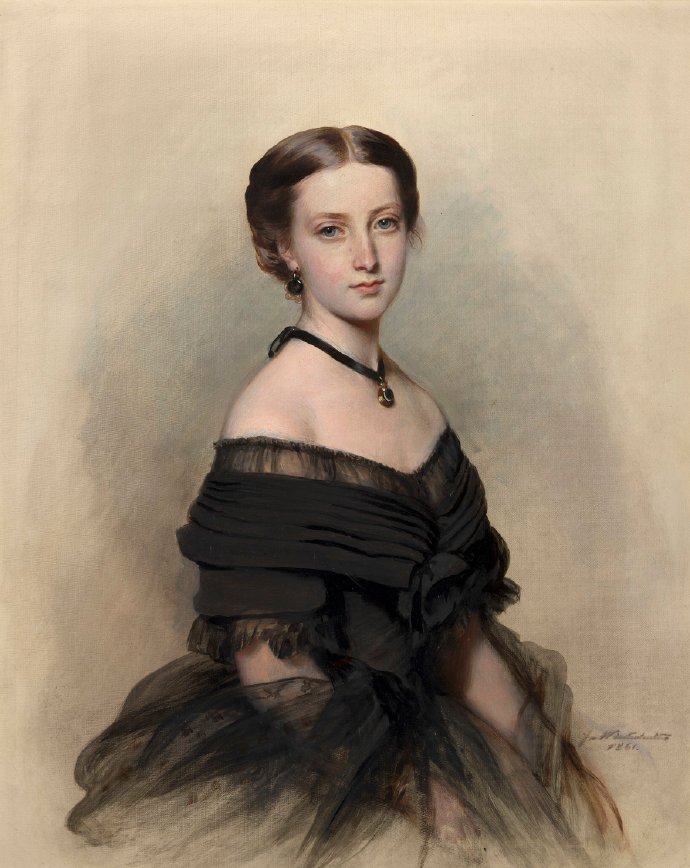 Franz Xaver Winterhalter《Princess Helena