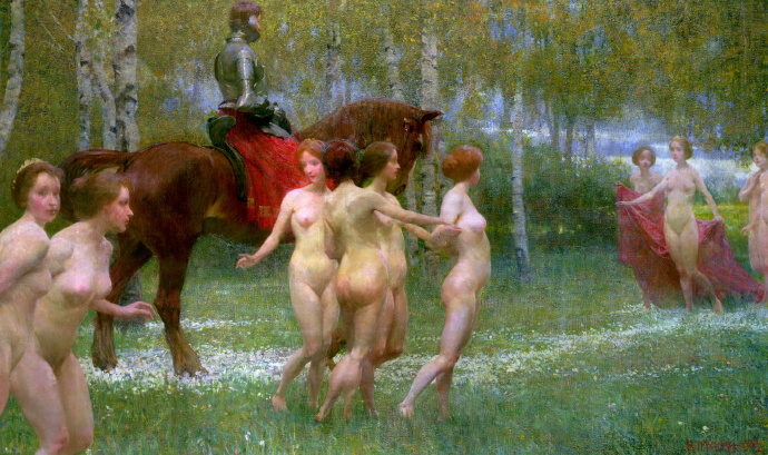 Richard Mauch《The Knight's Dream》（骑士之梦）