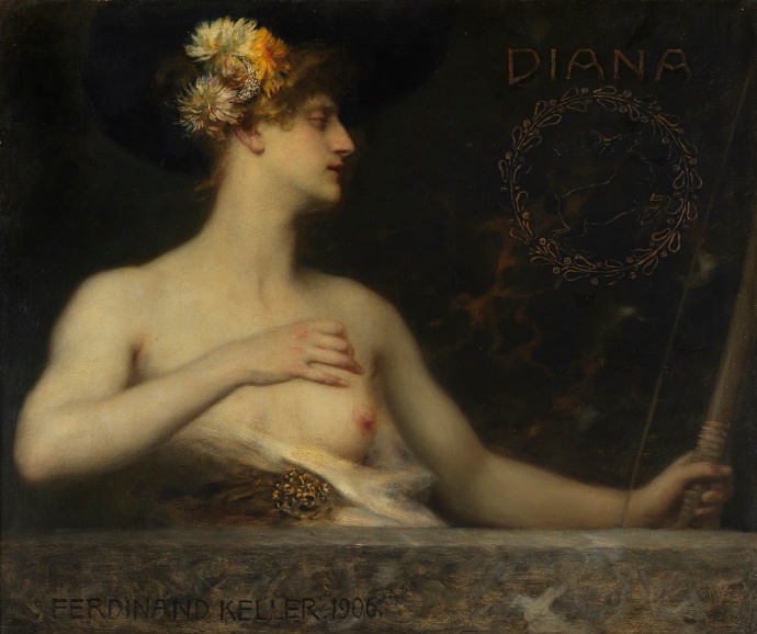 Ferdinand Keller《Diana》(狄安娜)