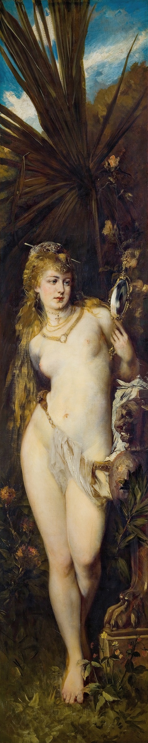 Hans Makart《Die fünf Sinne Das Gesicht》