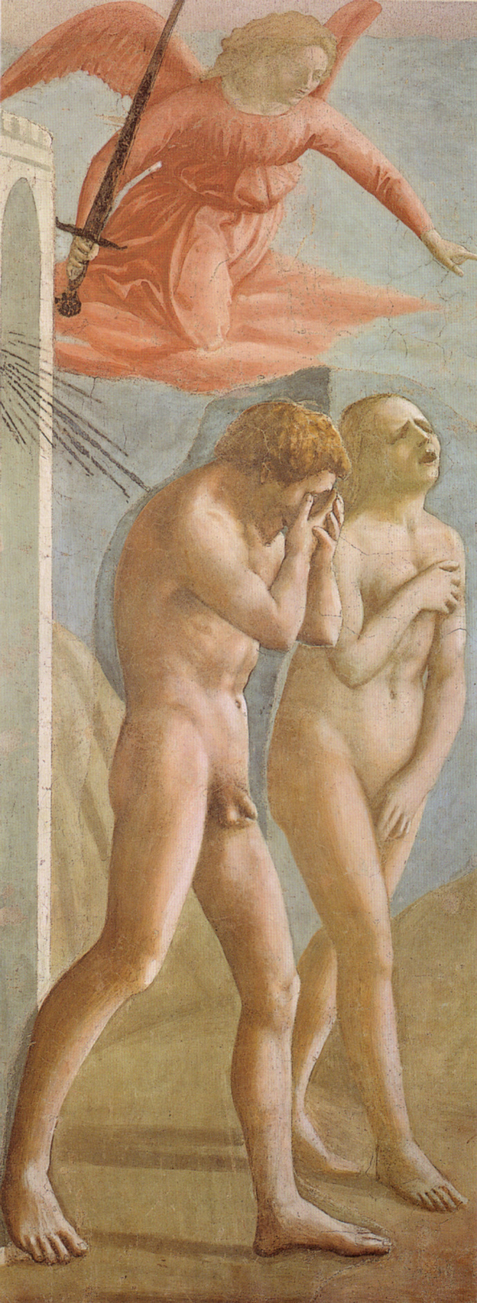 关于Adam And Eve（亚当和夏娃）的油画图像
