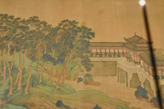 明《仙山楼阁图卷》