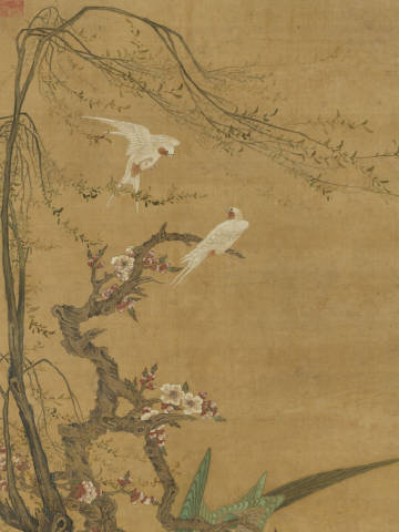 明 陆治 花鸟图