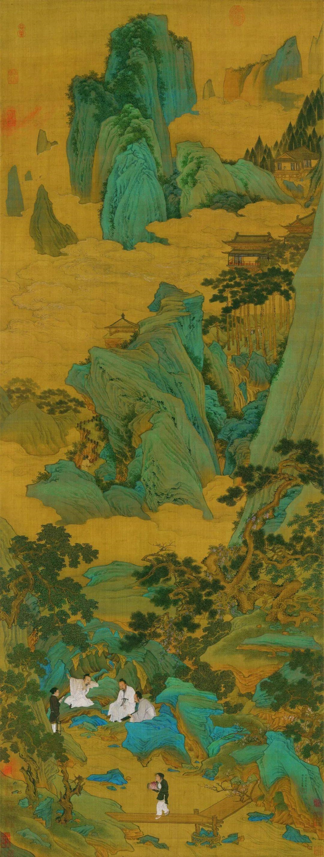 吴门四家--仇英及《桃源仙境图》轴