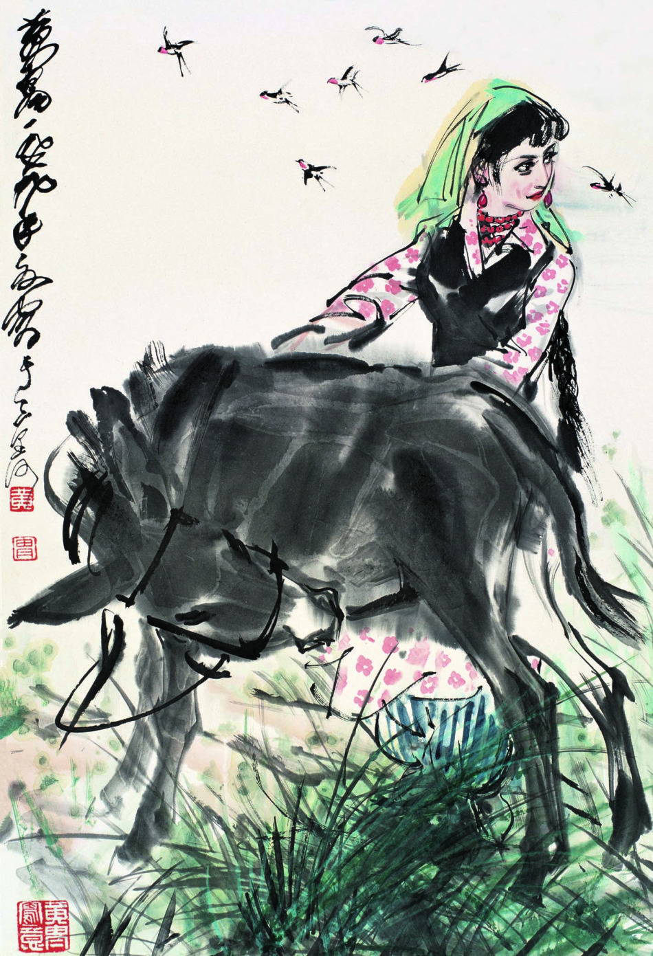 著名画家黄胄艺术作品欣赏（一）