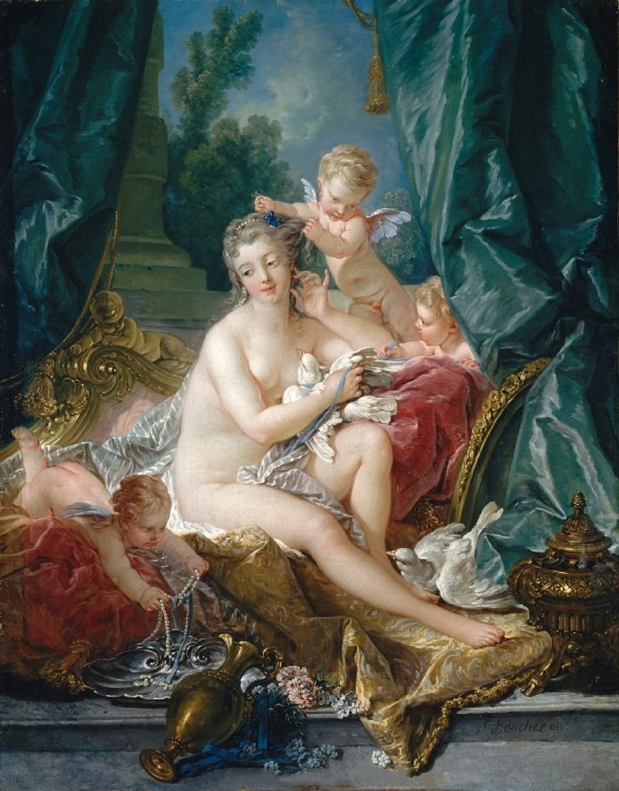 弗朗索瓦·布歇《The Toilet of Venus》《梳妆的维纳斯》