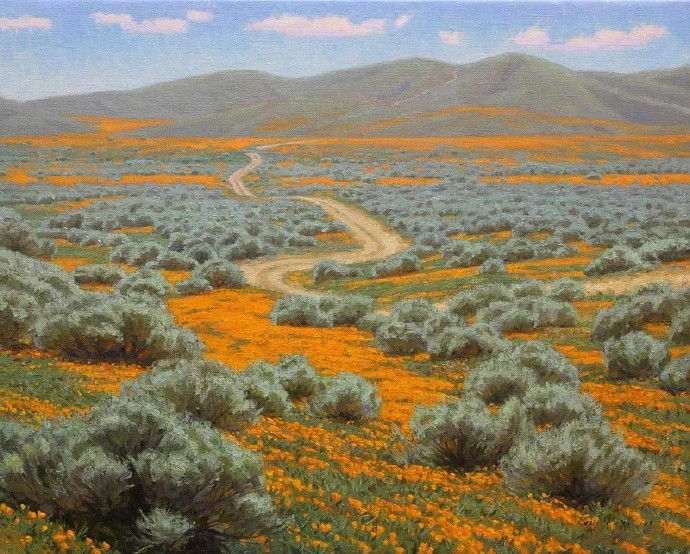 美国查尔斯·穆恩奇油画作品欣赏（二）
