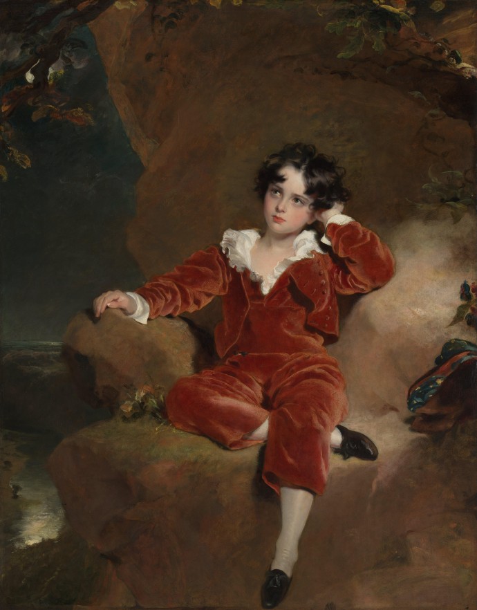 Sir Thomas Lawrence《The Red Boy》 (红衣男孩)