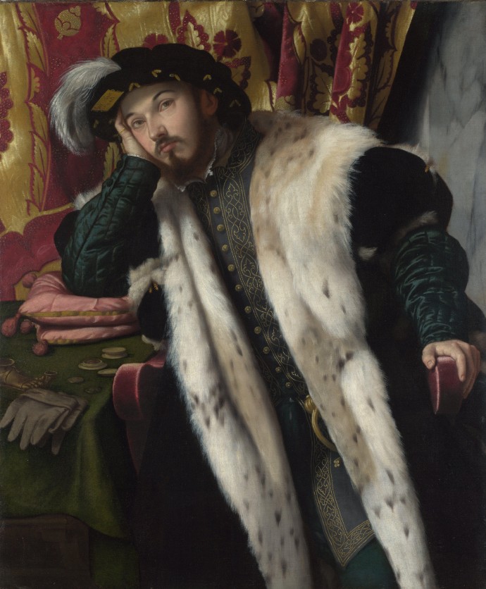 Moretto Da Brescia《Portrait of Count For