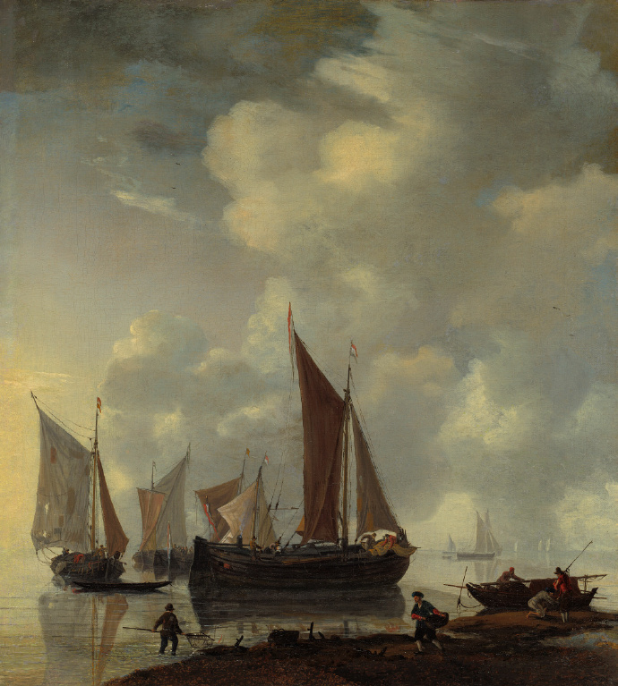 Attributed to Reinier Zeeman《海岸风光》