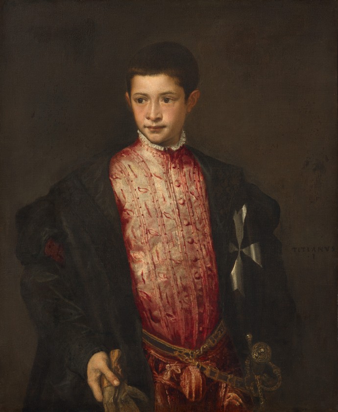 提香(Titian) 《拉努乔·法尔内塞》