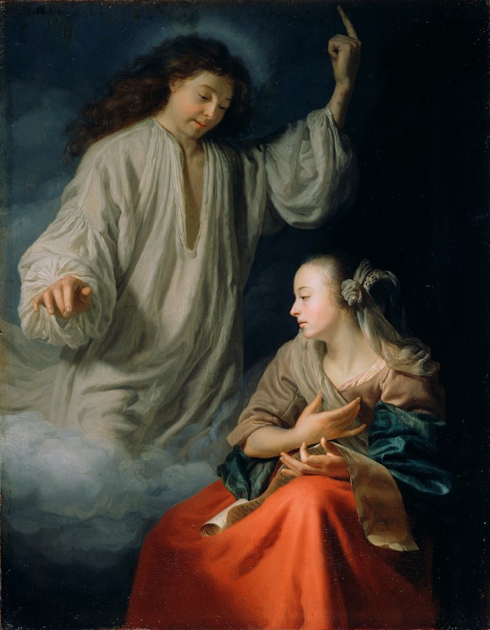 戈德弗里德斯·沙尔肯《The Annunciation》（天使报喜）
