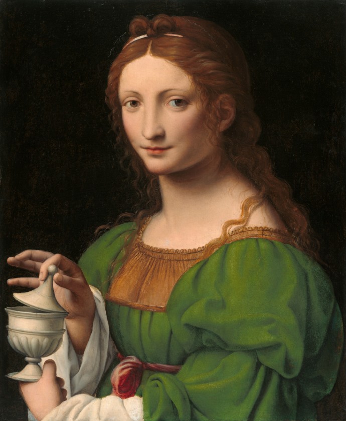 伯纳迪诺·卢伊尼《The Magdalen》（抹大拉）