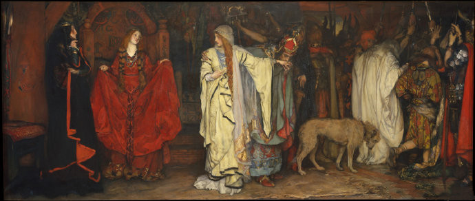 美国画家埃德温·奥斯汀·阿贝(Edwin Austin Abbey，1852–1