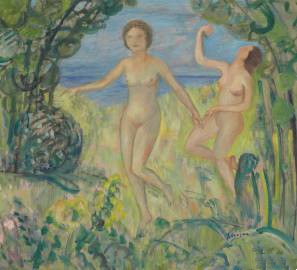 亨利·勒巴斯克（Henri Lebasque1917年的作品《舞蹈》
