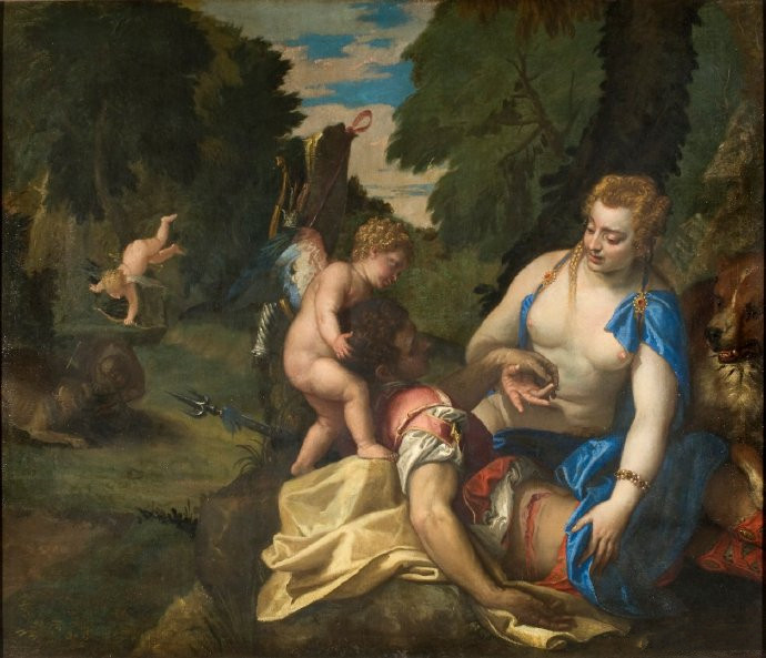 保罗·委罗内塞（Paolo Veronese）的作品《维纳斯与阿多尼斯》