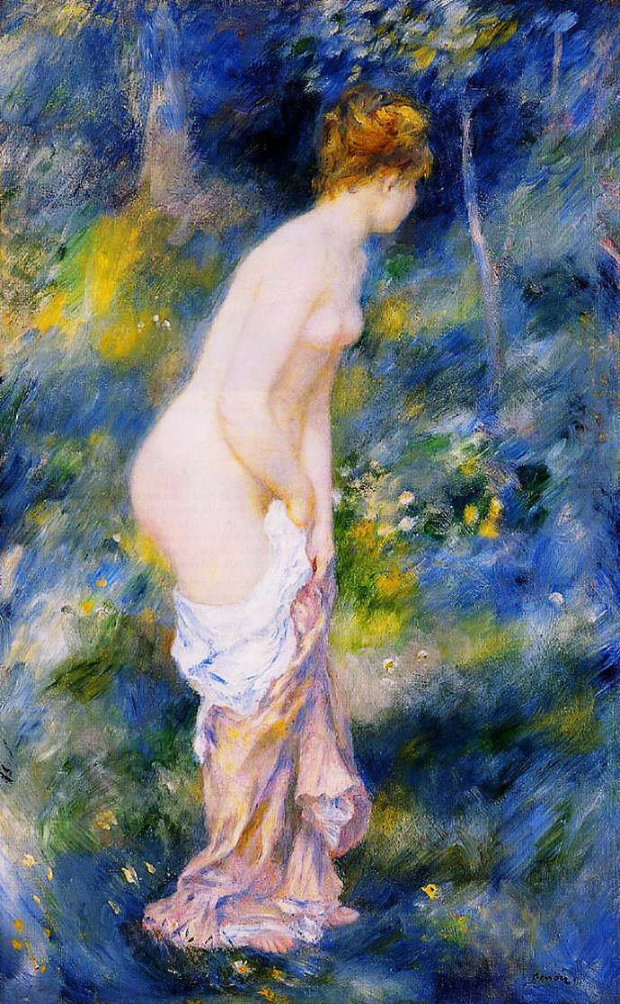 Pierre-Auguste Renoir《站立的沐浴者 1887》
