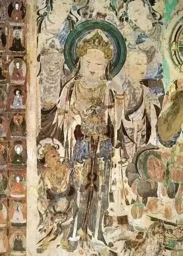 莫高窟第57窟观音菩萨画像