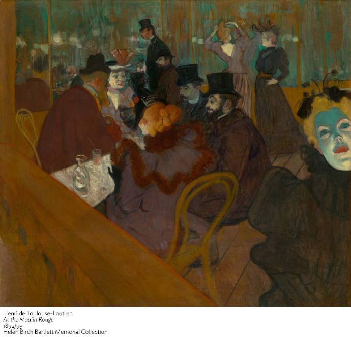 Henri De Toulouse-Lautrec《红磨坊》