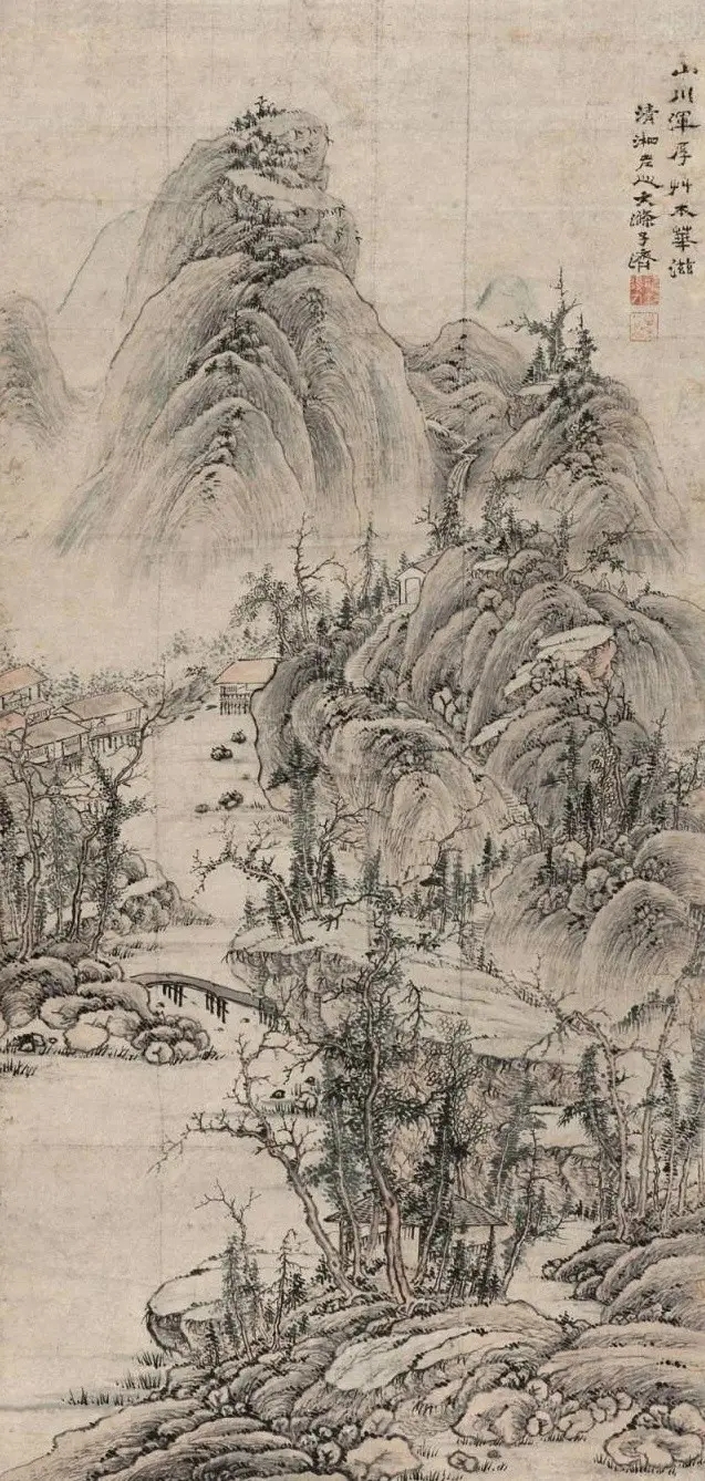 石涛绝世山水画作品欣赏（一）