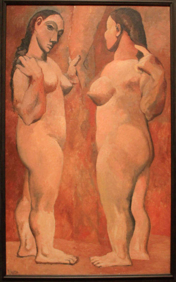 毕卡索《Two Nudes》（两个裸女）